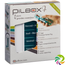 Pilbox 7 Medikamentenspender D/f 7 Tage