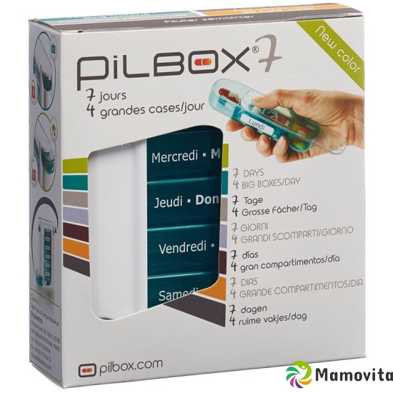 Pilbox 7 Medikamentenspender D/f 7 Tage buy online