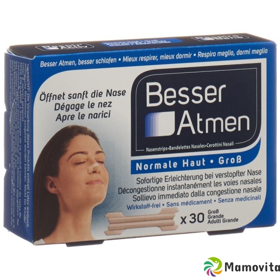 Besser Atmen Nose Strips, 30 pieces Large Size buy online