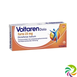 Voltaren Dolo Forte 25mg 10 Dragées