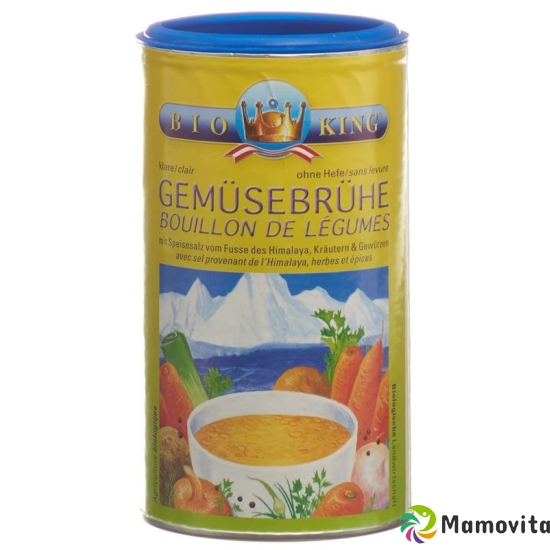 Bio King Klare Gemüsebrühe ohne Hefe 300g buy online