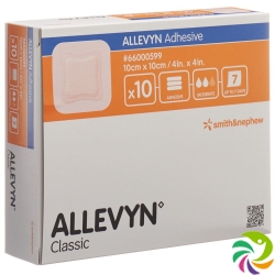 Allevyn Adhesive Wundkompressen 10x10cm 10 Stück