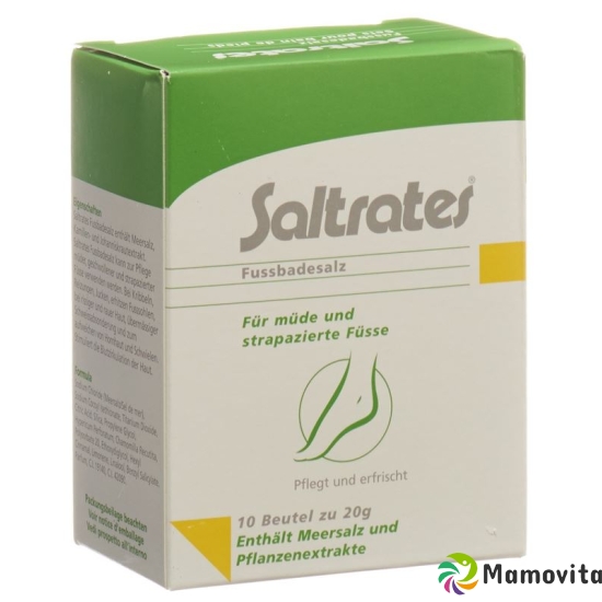 Saltrates Fussbadesalz 10 Beutel 20g buy online