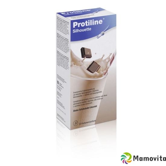 Protiline Silhouette Pulver Schokolade 10x 25g buy online