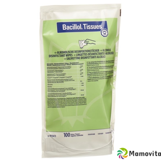 Bacillol Tissues Flächendesinfektion Ref 100 Stück buy online