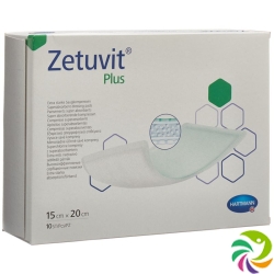 Zetuvit Plus Absorptionsverband 15x20cm 10 Stück