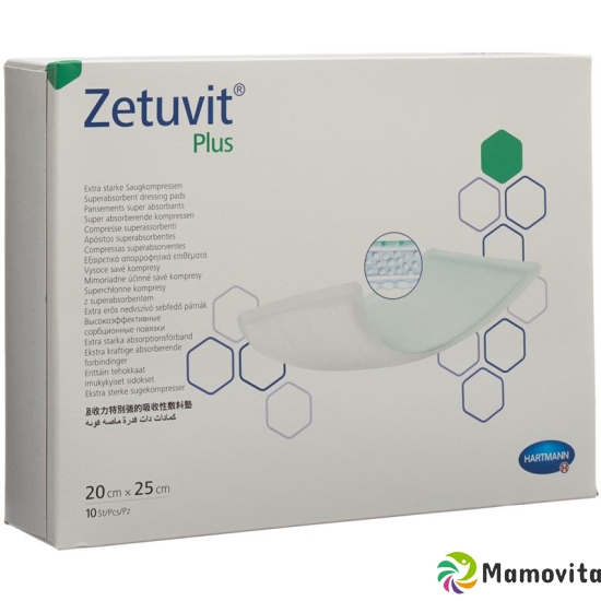 Zetuvit Plus Absorptionsverband 20x25cm 10 Stück buy online