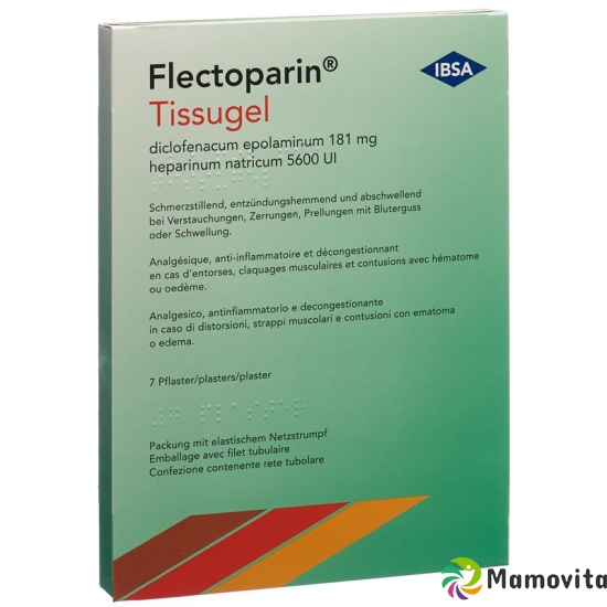 Flectoparin Tissugel 7 Pflaster buy online