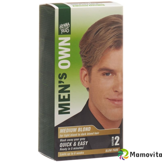 Henna Plus Mens Own Syst2 Medium Blonde buy online