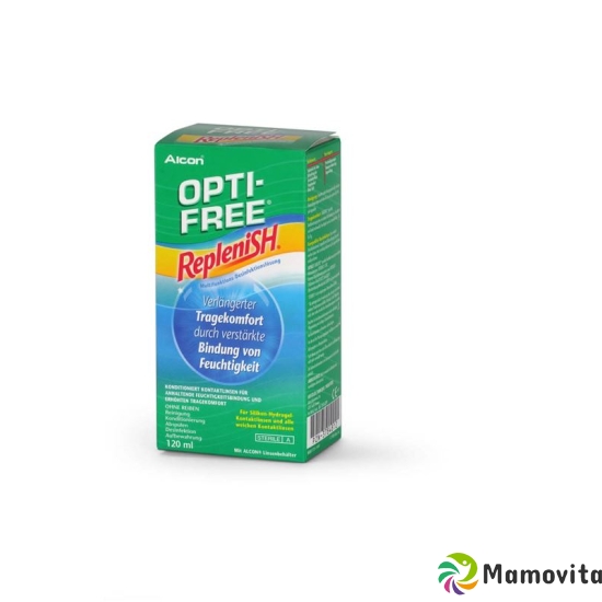 Opti Free Replenish Disinfectant solution bottle 120ml buy online