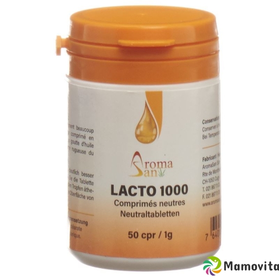 Aromasan Lacto 1000 Tabletten für Aetherische Oele 50 buy online