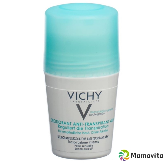 Vichy Deodorant Anti-Transpirant 48H Roll-On 50ml buy online