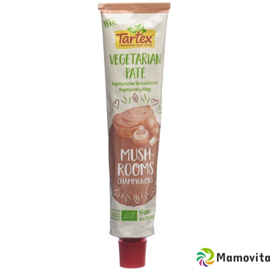 Tartex Champignon Pflanzliche Streichpastete Bio Tube 200g buy online