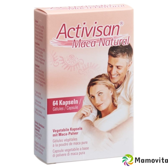 Activisan Maca Natural Kapseln 64 Stück buy online