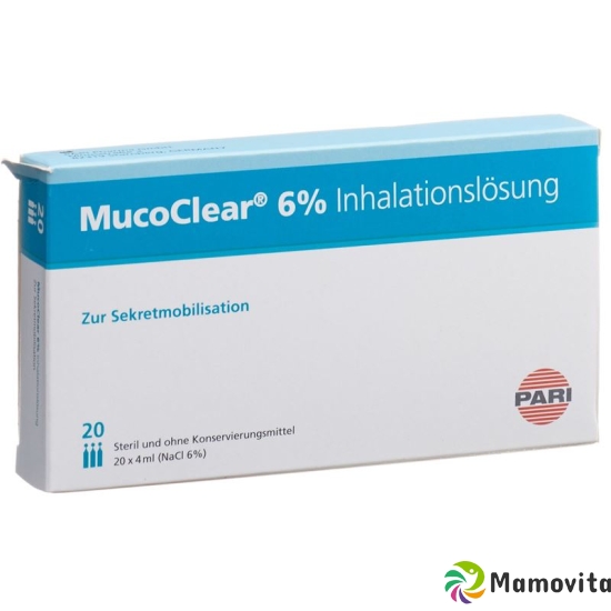 Pari Mucoclear Inhalationslösung 6% NaCl 20x 4ml buy online