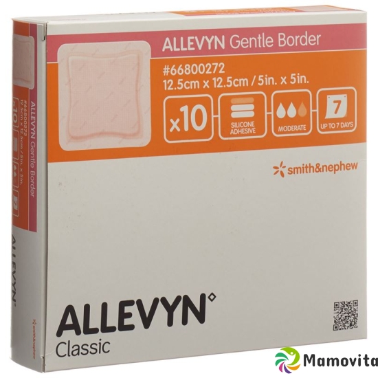 Allevyn Gentle Border Wundverband 12.5x12.5cm 10 Stück buy online