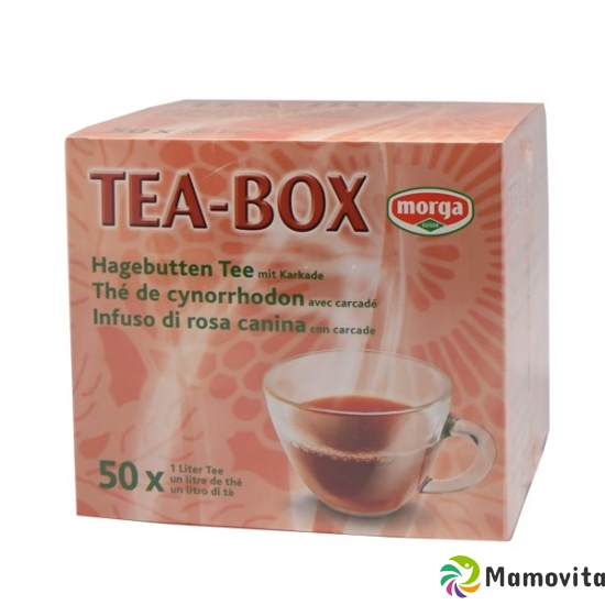 Morga Tea Box Hagebutten Tee 50x1 Lt buy online