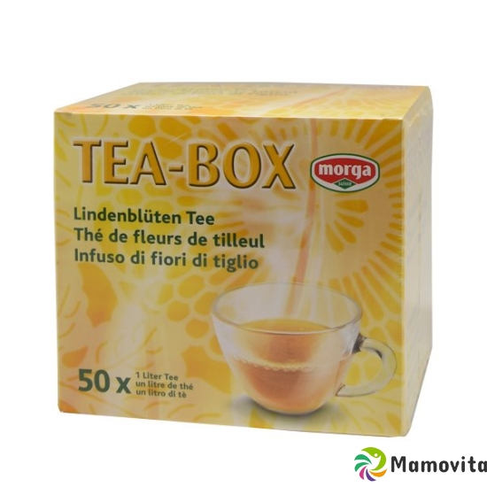 Morga Tea Box Lindenblüten Tee 50x1 Lt buy online