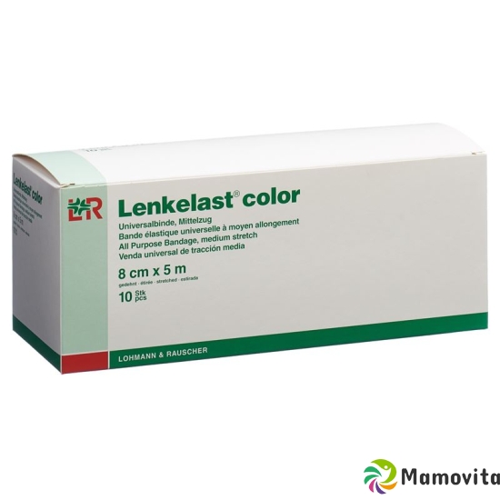 Lenkelast Color Stützverbände 8cmx5m Grün 10 Stück buy online