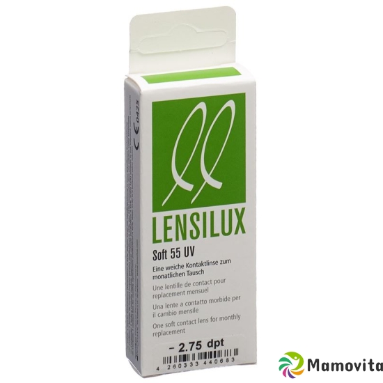 Lensilux Soft 55 UV monthly lens -2.75 Soft buy online