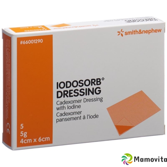 Iodosorb Dressing 5g 4x6cm 5 Stück buy online