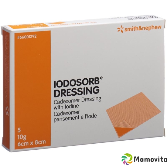 Iodosorb Dressing 10g 6x8cm 5 Stück buy online