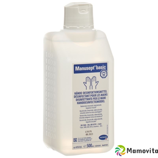 Manusept Basic Händedesinfektion Flasche 500ml buy online