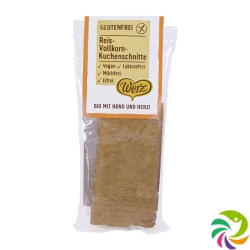 Werz Reis Kuchenschnitte Glutenfrei Karton 60g