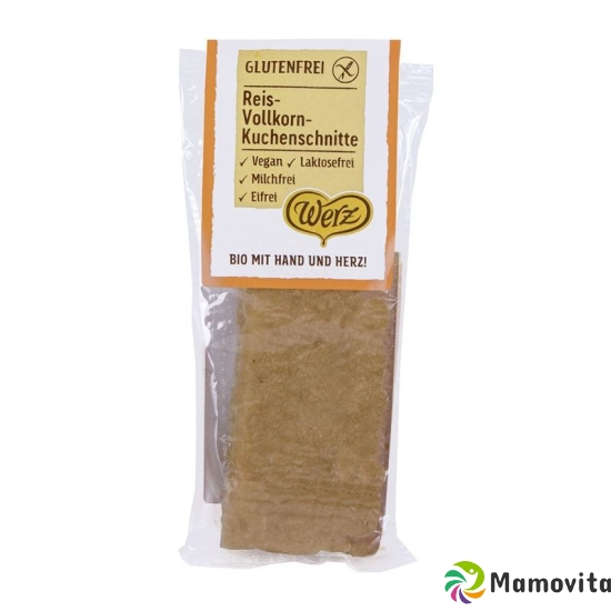 Werz Reis Kuchenschnitte Glutenfrei Karton 60g buy online