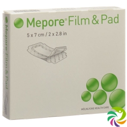 Mepore Film & Pad 5x7cm Square 5 Stück