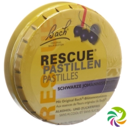 Bachblüten Rescue Pastillen Blackcurrant