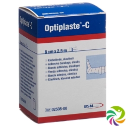 Optiplaste-C Kompressionsbinde 2.5m x 8cm