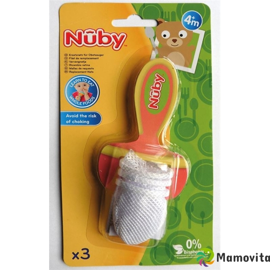 Nûby Ersatznetze Fruchtsauger 3 Stück buy online