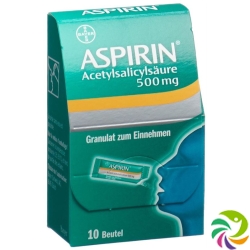 Aspirin Granulat 500mg 10 Beutel