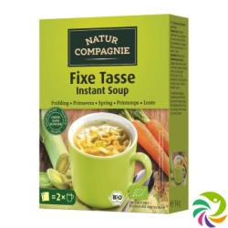 Natur Compagnie Instant Suppe Fruehlin Bio 2x 34