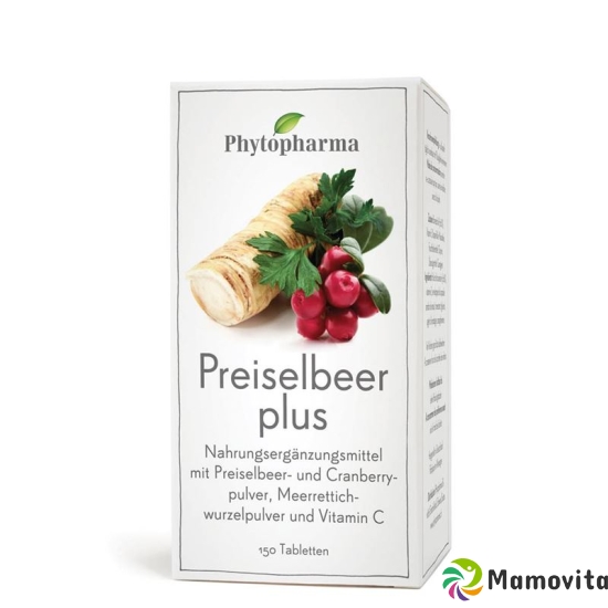 Phytopharma Preiselbeer Plus Tablette 150 Stück buy online