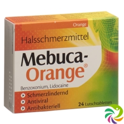 Mebuca Orange 24 Lutschtabletten