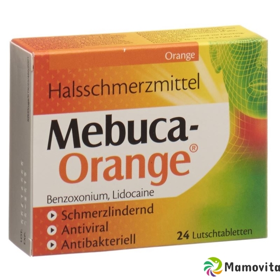 Mebuca Orange 24 Lutschtabletten buy online