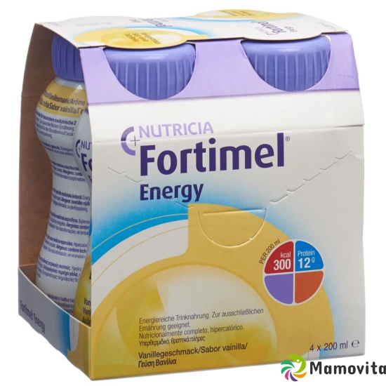 Fortimel Energy Vanille 4x 200ml buy online