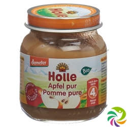 Holle Pure Apple from the 4th month Organic 125g