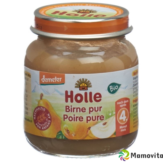 Holle Pure Pear from the 4th month Organic 125g buy online