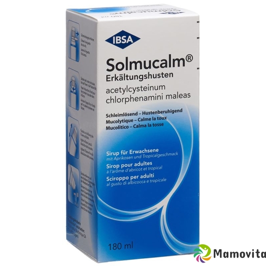 Solmucalm Erkältungshusten für Erwachsene 180ml buy online