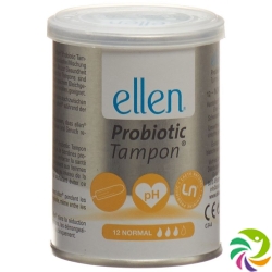 Ellen Normal Probiotic Tampon (neu) Dose 12 Stück