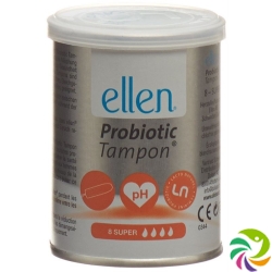 Ellen Probiotic Tampon Super Dose 8 Stück