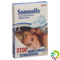 Somnoli's mouth splint against snoring