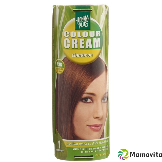 Henna Plus Colour Cream 7.38 Zimt 60g buy online