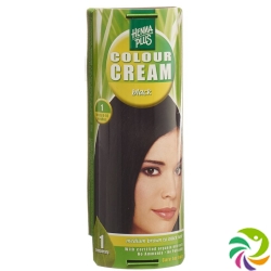 Henna Plus Colour Cream 1 Schwarz 60g