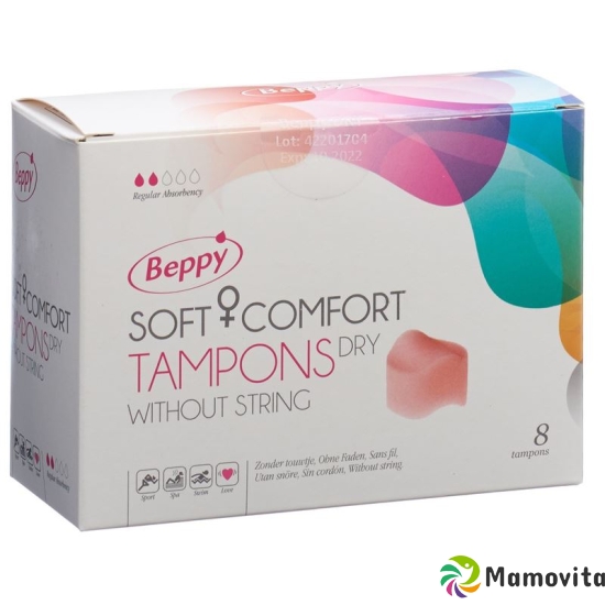 Beppy Soft Comfort Tampons Dry ohne Faden 8 Stück buy online