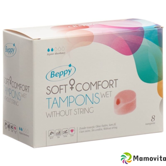 Beppy Soft Comfort Tampons Wet 8 Stück buy online