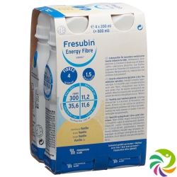 Fresubin Energy Fibre Drink Vanille 4x 200ml